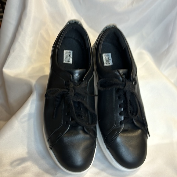 FitFlop Rally, black silver glitter sneakers, perfect condition - Picture 4 of 8